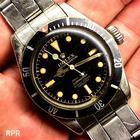 rolex submariner 6536 red triangle|vintage rolex 6538 submariner.